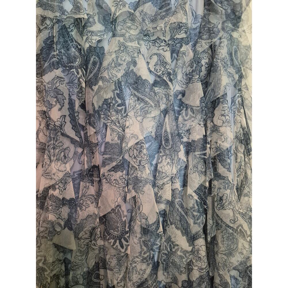 Paisley Ruffle Skirt - Picture 3 of 4